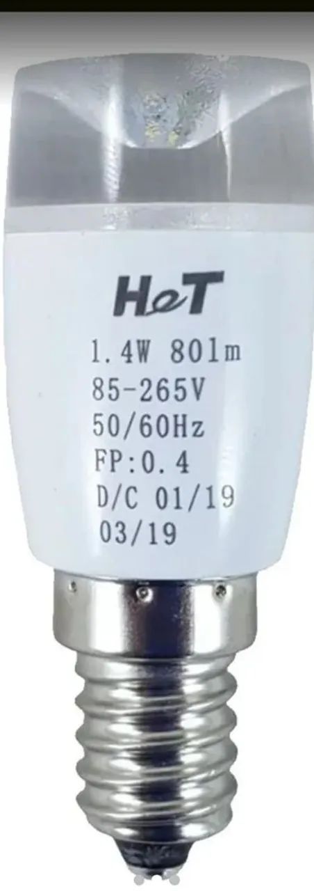 LAMPADA LED REFRIGERADOR ELECTROLUX  DF/DFN ORIGINAL COR DA LUZ BRANCA - Foto 2