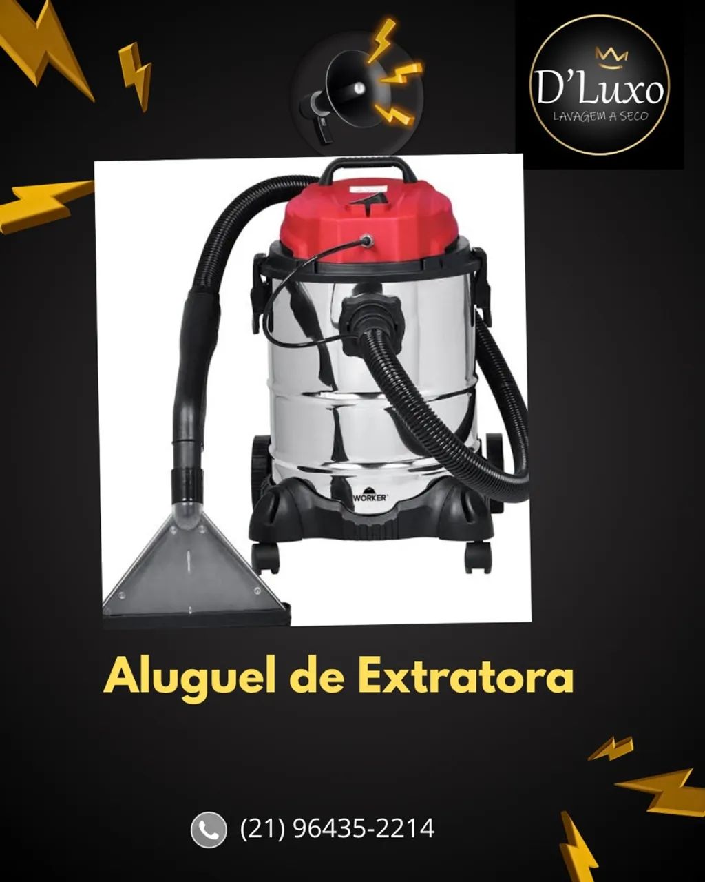 Aluguel de extratora 