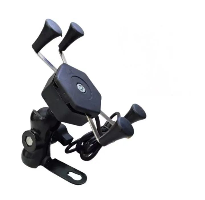 Suporte garra para celular Moto Com USB - Foto 4