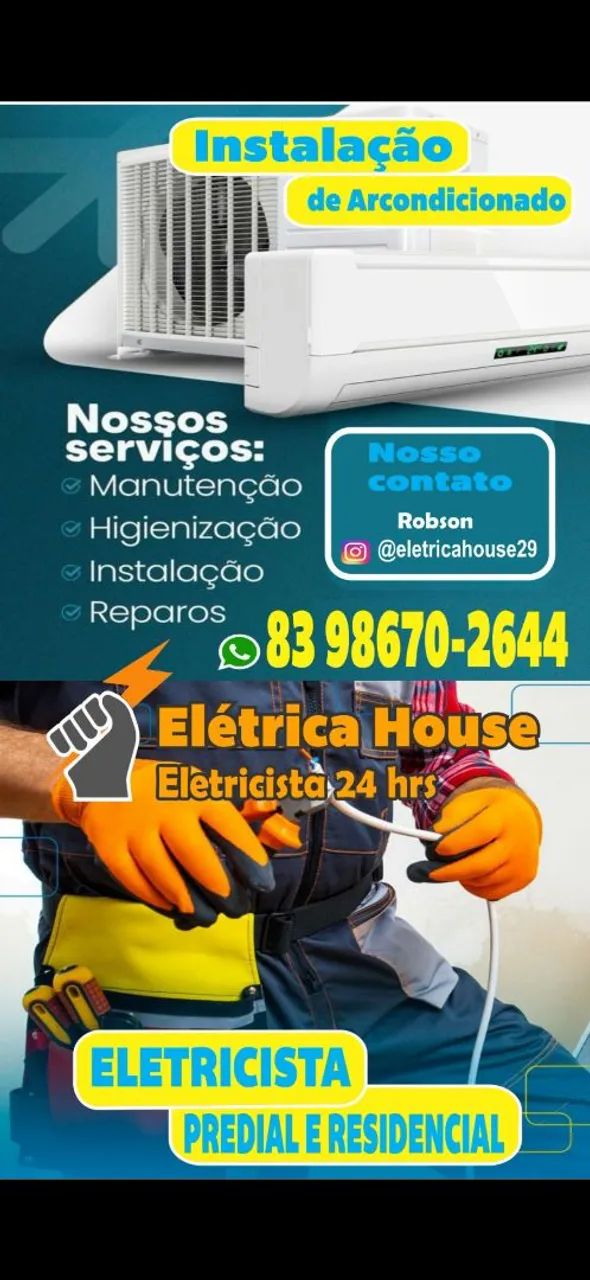 Tudo de elétrica e ar condicionado 