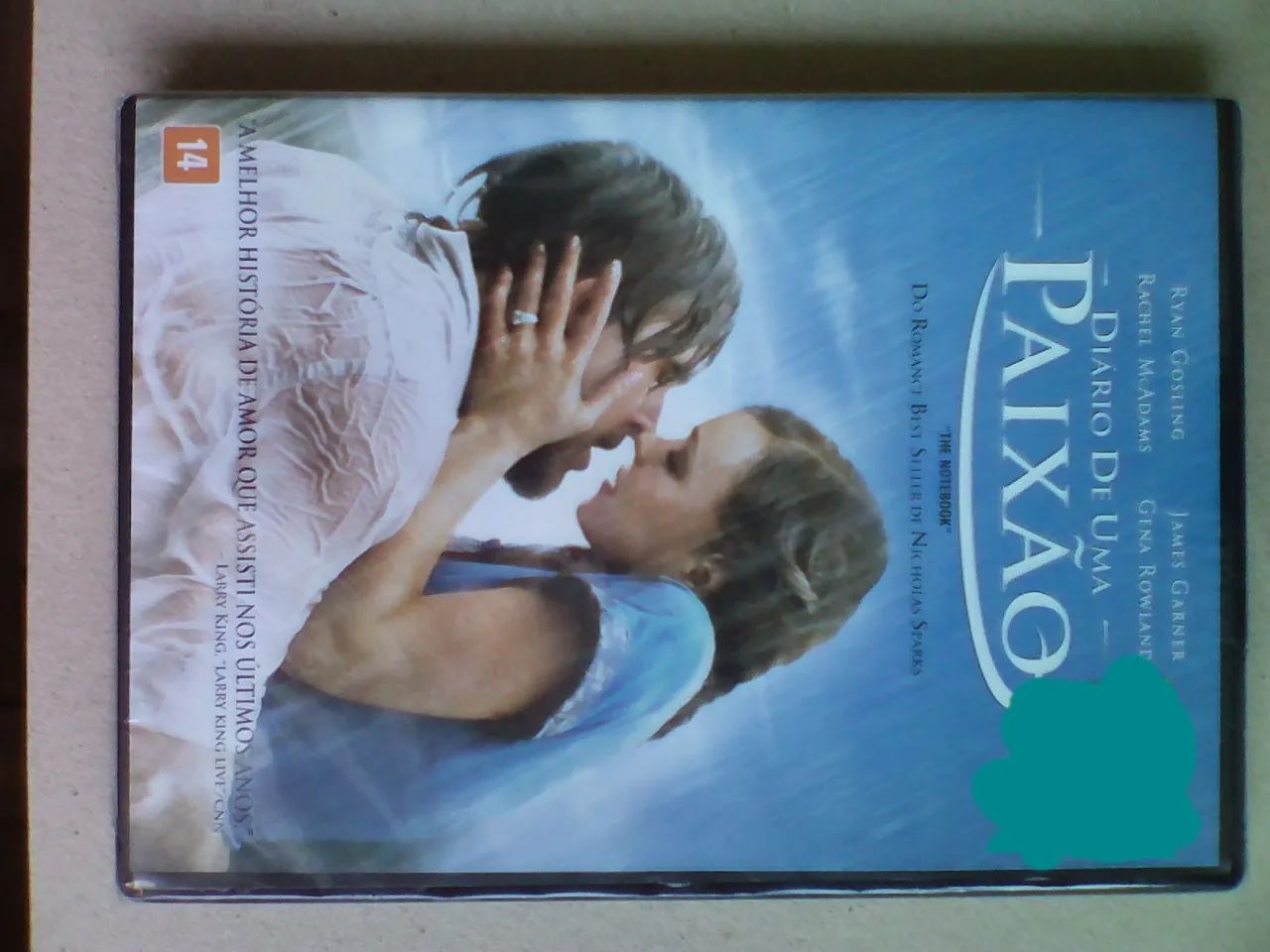 DVD filme diário de uma paixão 