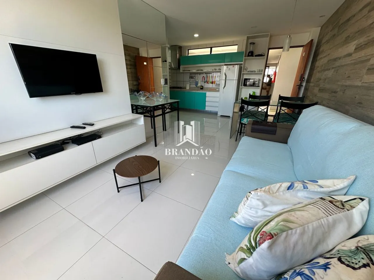 Quarto e sala à venda na Jatiúca 100% mobiliado, com vista para o mar!