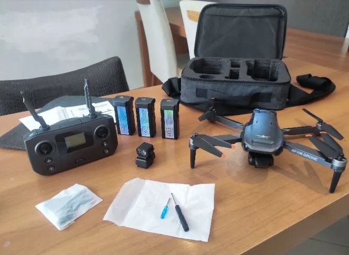 Drone KF106 MAX(Usado) com Sensor de colisão  - Foto 2