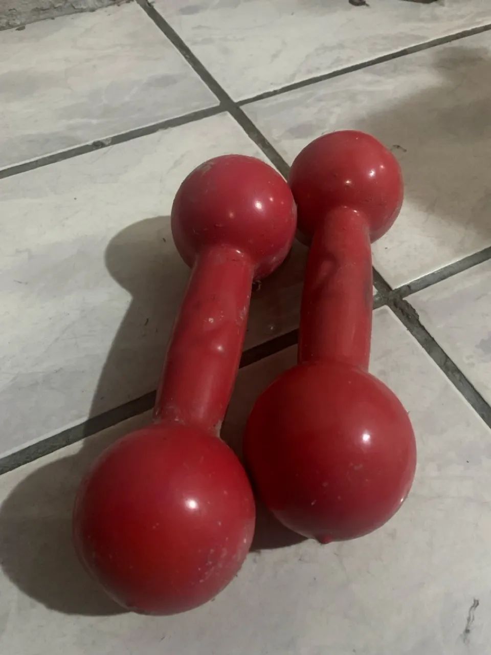 Kit tornozeleira e halteres  - Foto 2