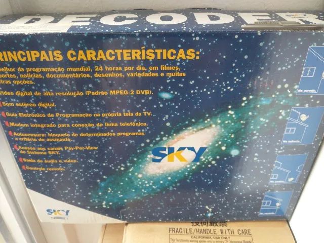 Receptor Sky Sd200 com embalagem original - Foto 4