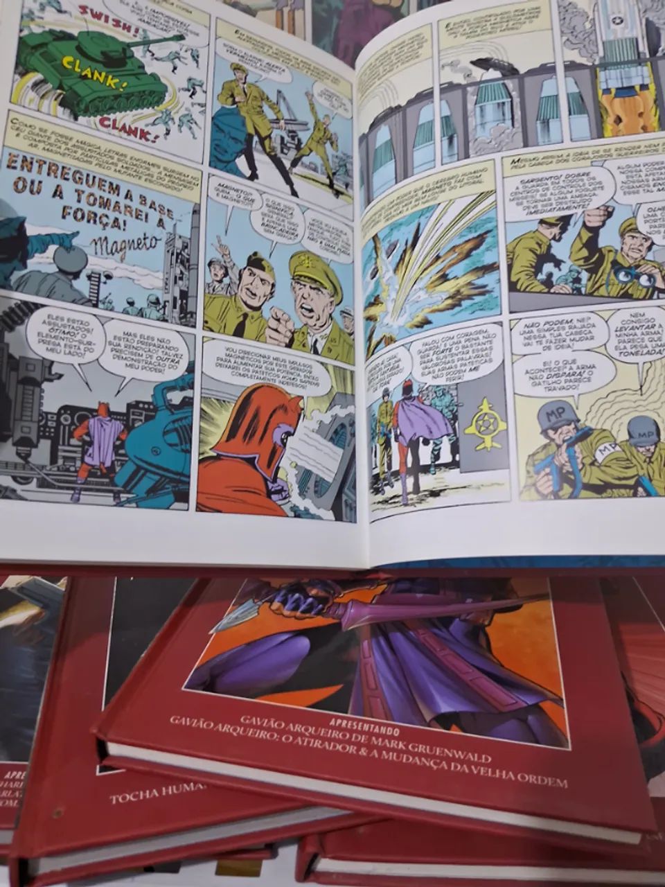 5 revistas Salvat: Viúva-Negra, Capitão América, Tocha Humana, Gavião Arqueiro, X-Men - Foto 4