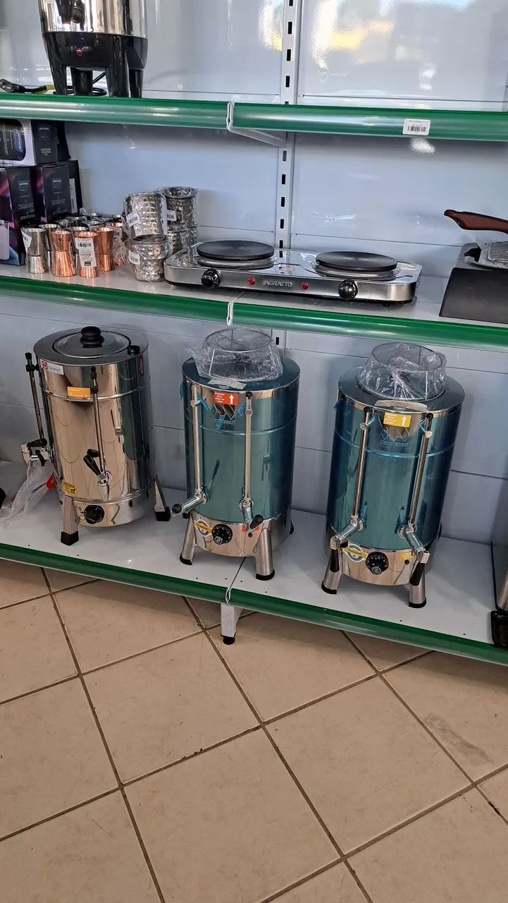 A. Cafeteira industrial diversos modelos 