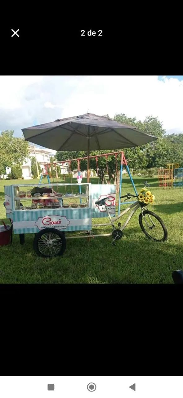 Carretinha gourmet 