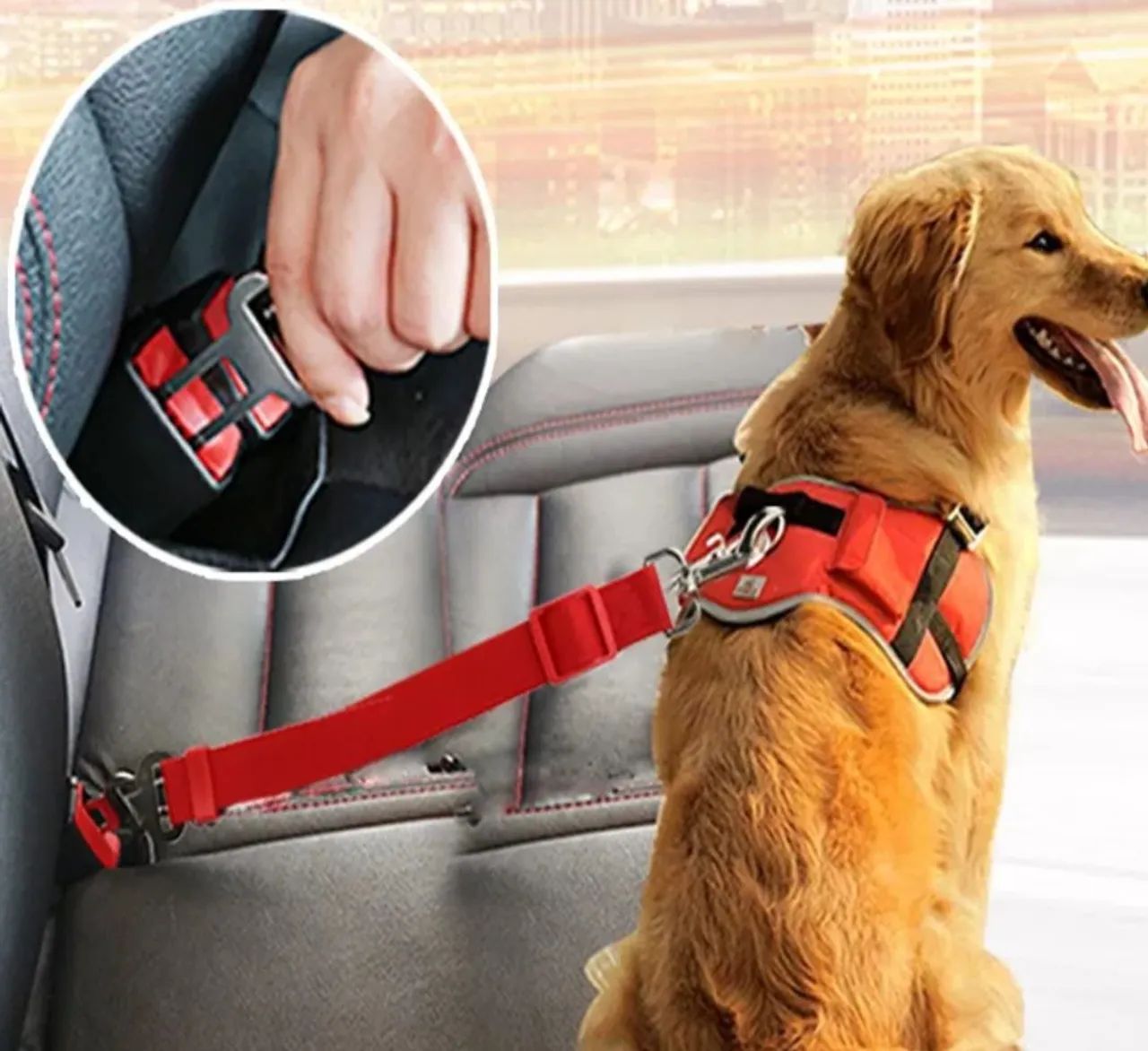 Adaptador para cinto de segurança de cachorro - Foto 3