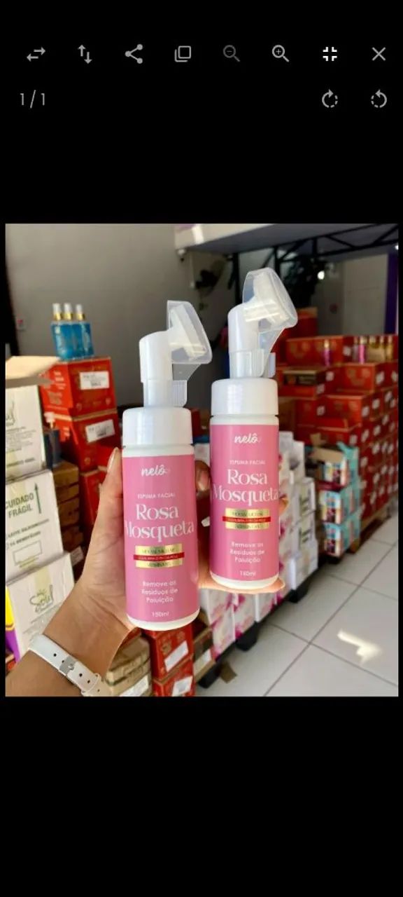 Espuma Facial Rosa Mosqueta / Pitaya  - 150ml