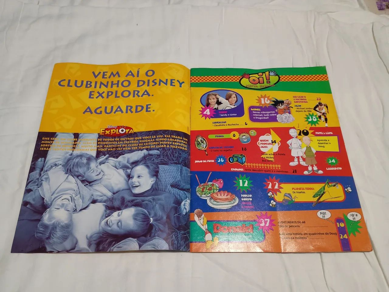 Revista Disney Explora número 2 com Sandy e Junior  - Foto 3