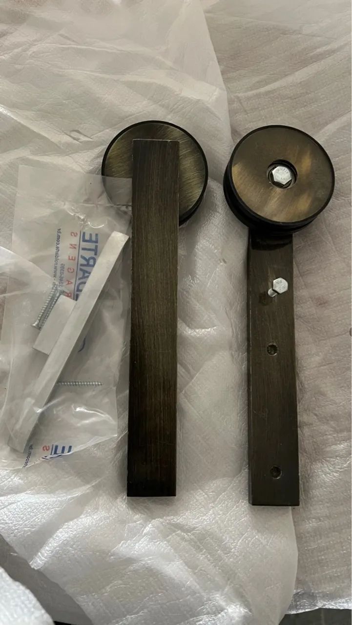 Kit trilho P/porta de correr. - Foto 6