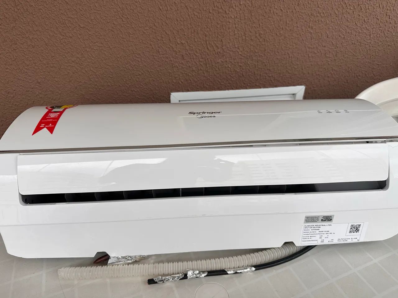 Ar-Condicionado Split Inverter Springer Midea 9.000 BTUs - 1 ano de uso  - Foto 5
