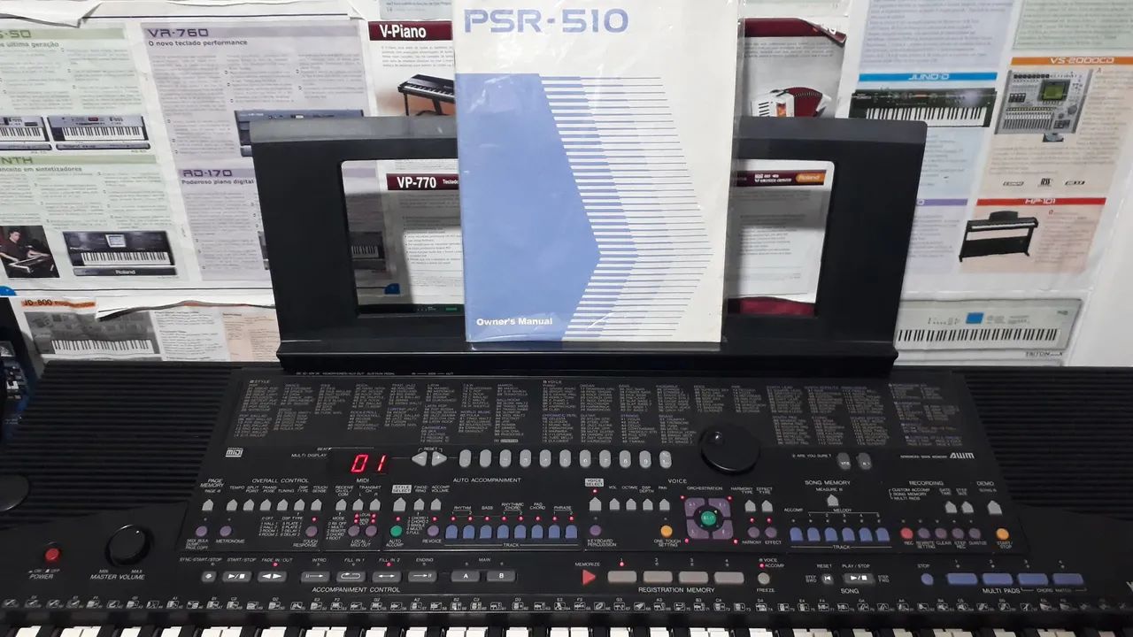 Teclado Yamaha PSR 510 - Foto 5