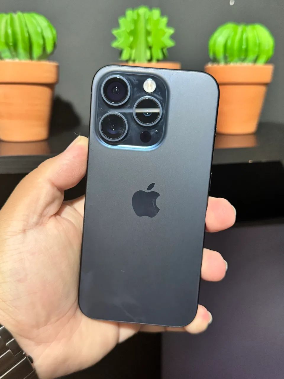 Iphone 15 Pro 128gb Azul - Foto 4