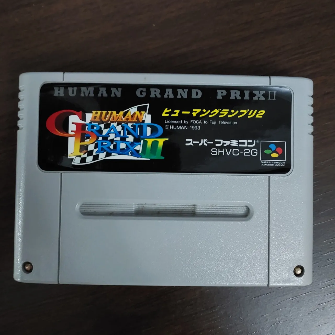 Human Grand Prix Original Japonesa Super Famicon Super Nintendo Snes
