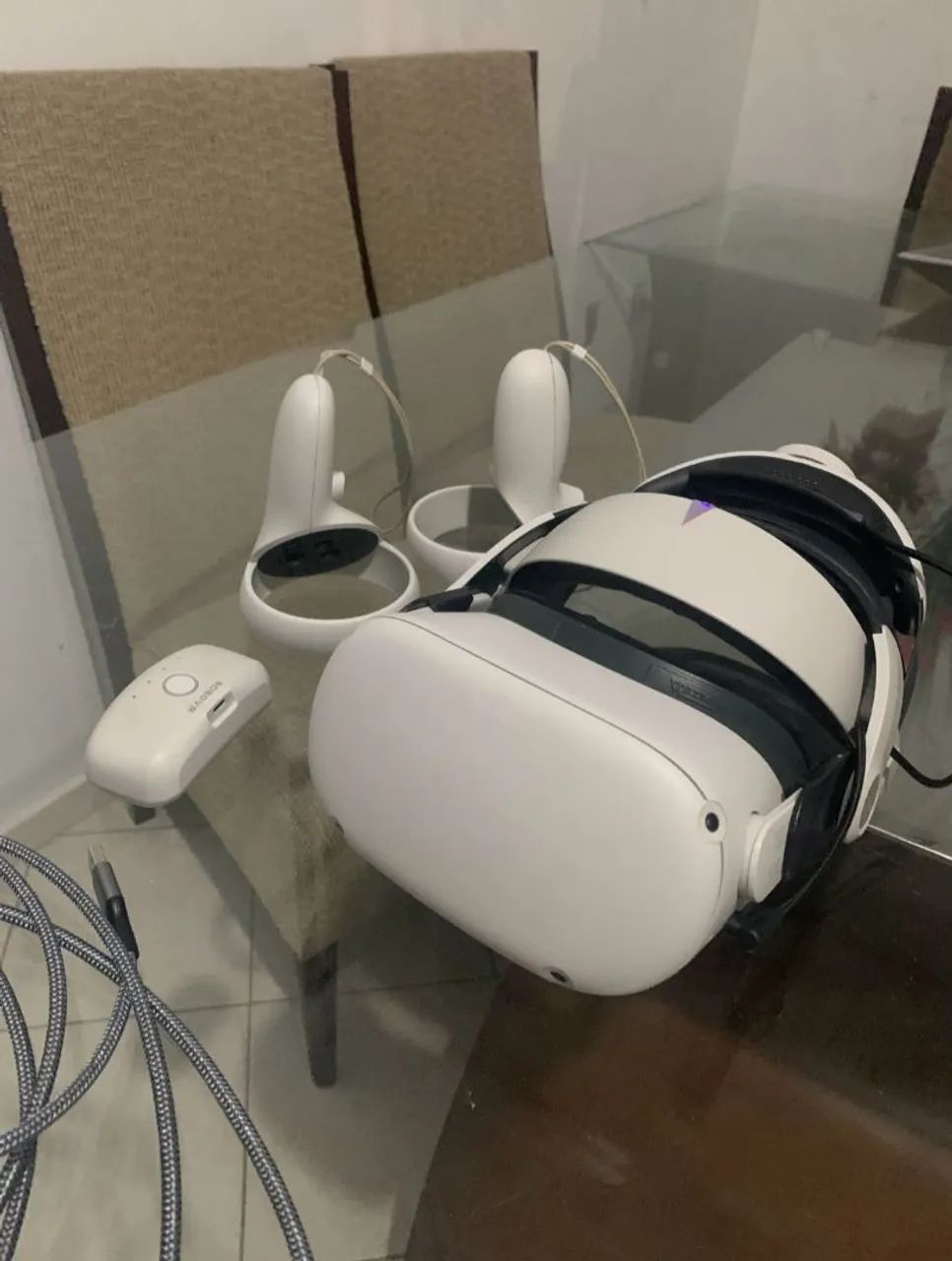  Quest 2 64GB + BOBO VR M2 PLUS等 BOBOVR Alça de cabeça M2 Plus, compatível com Meta Quest 2, maior