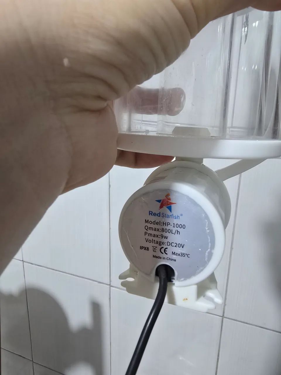 Skimmer red starfish sq90 para ate 130 litros - Foto 4