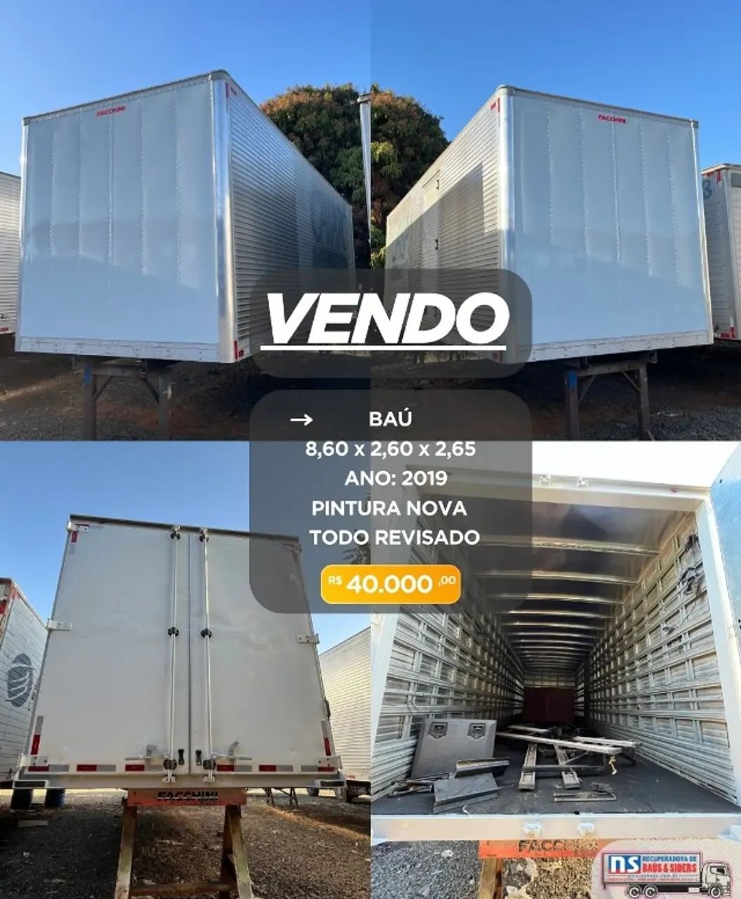 Vendo baú  - Foto 4