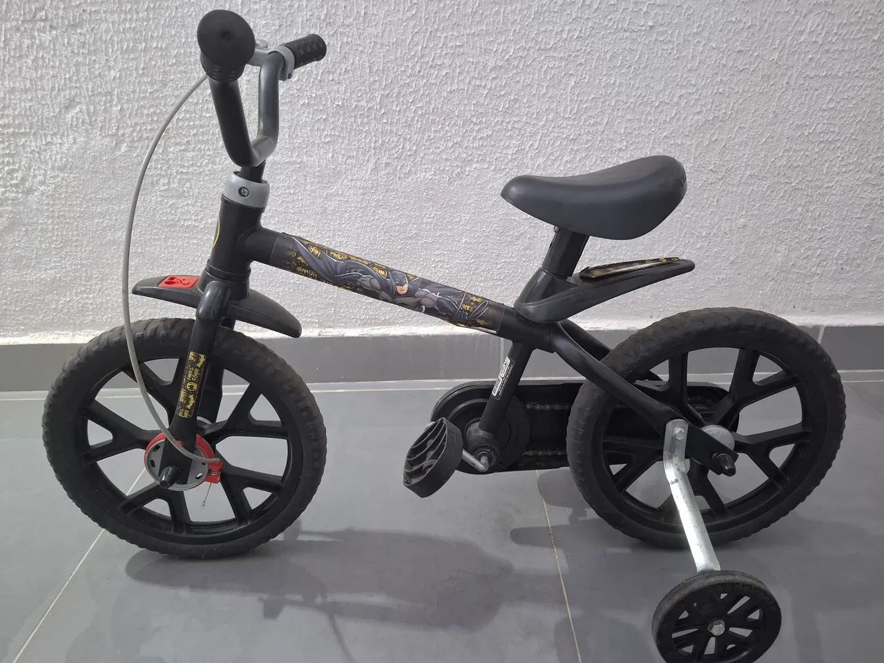 Bicicleta infantil Bandeirantes Batman 