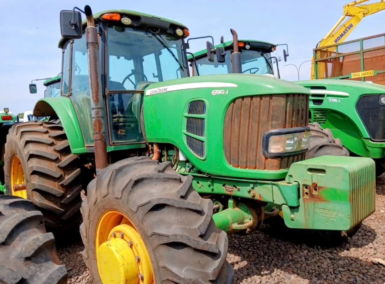 Trator John Deere 6190J ano 2019, 4x4, em São Paulo 