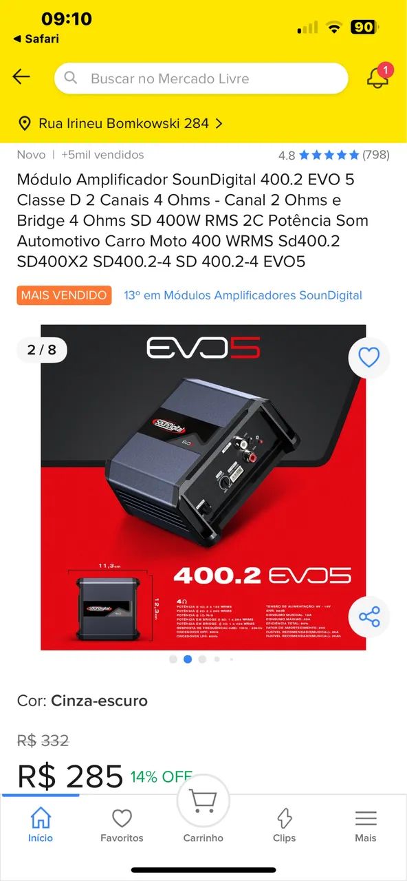 Sub de 12 + Módulo 400W - Foto 4