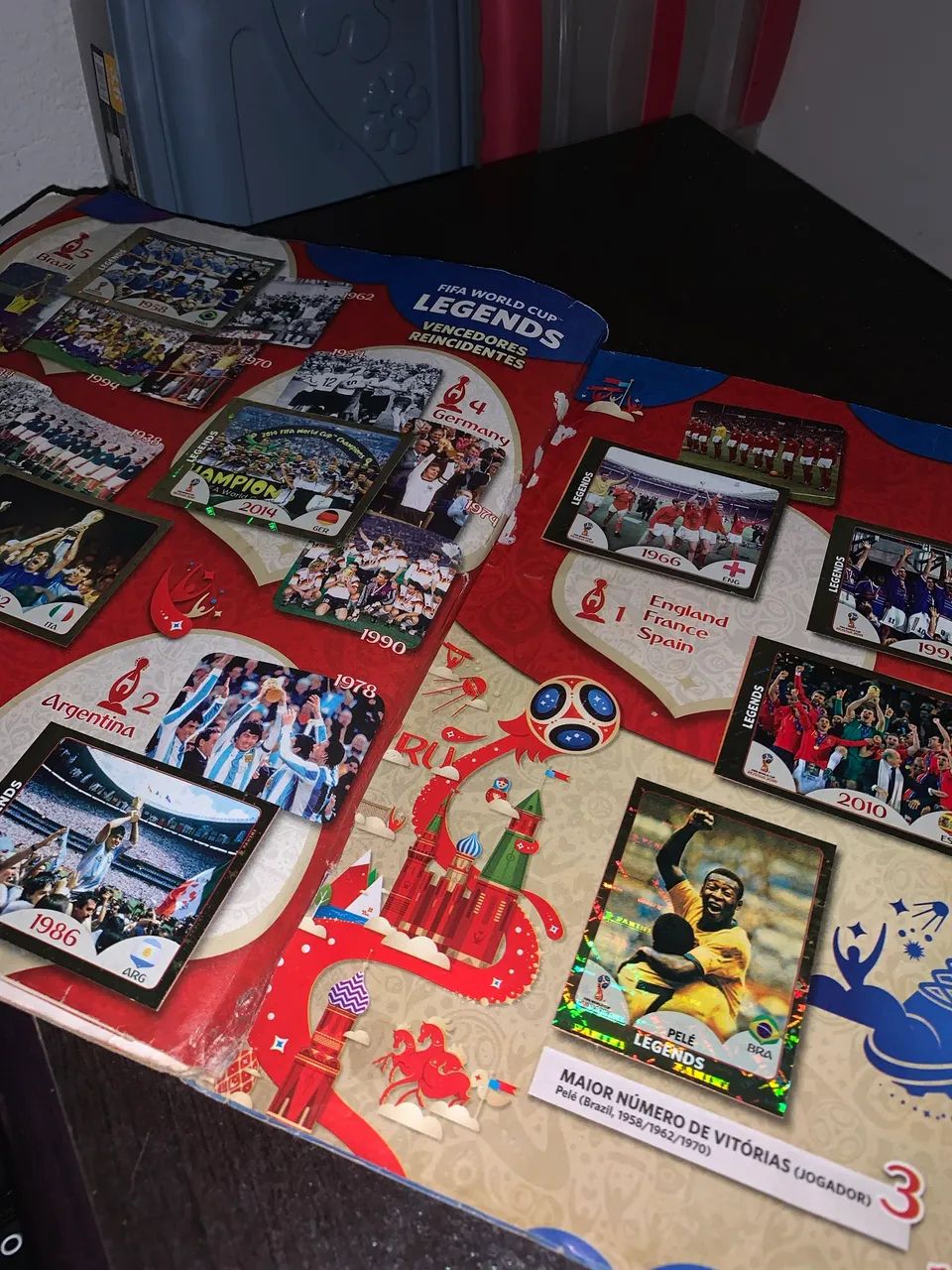 Álbum da Copa do Mundo de 2018 (COMPLETO) - Foto 5