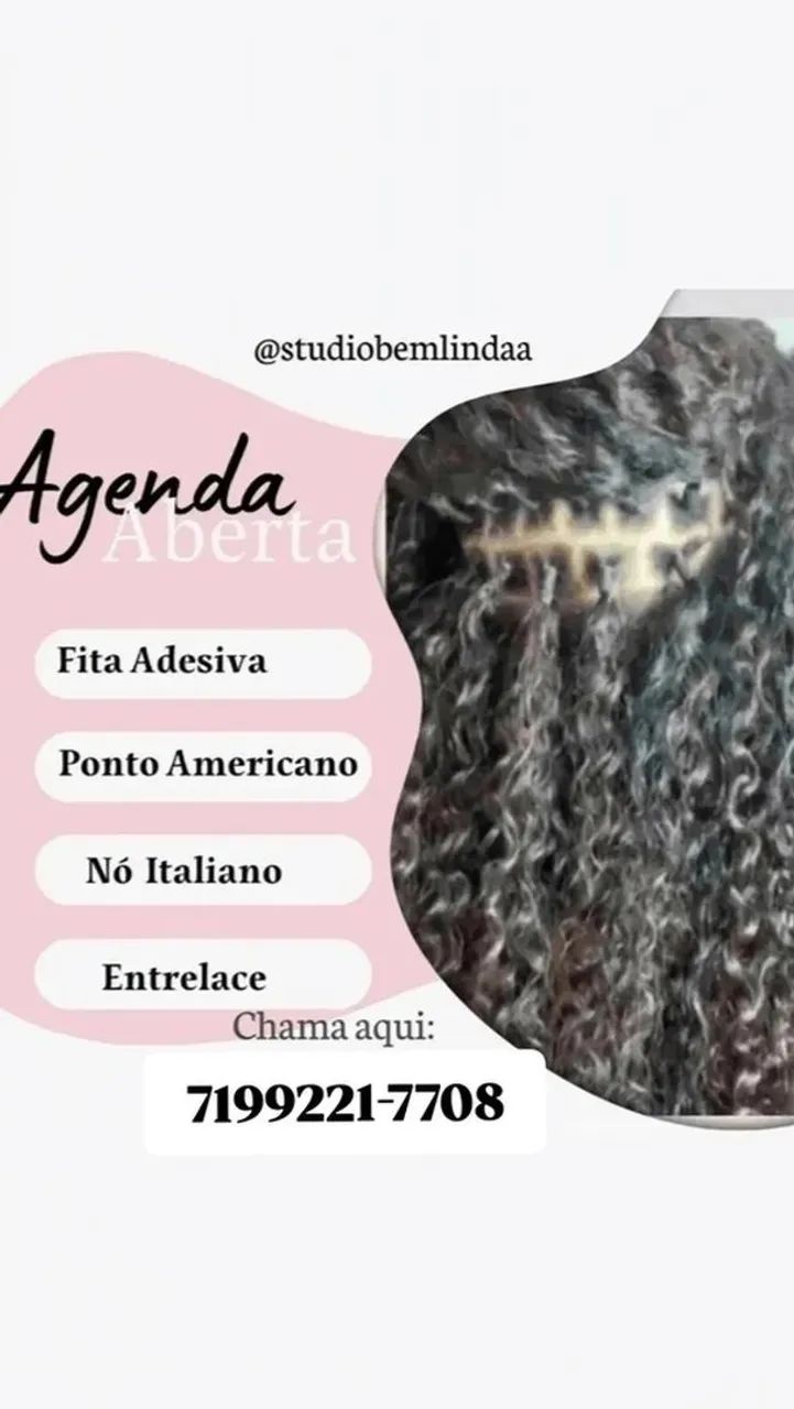Aplicação / Colocação De mega Hair  - Foto 5