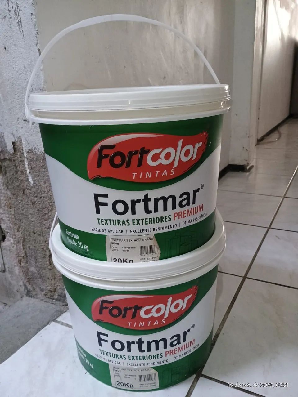 Textura Acrílica Premium Branco Neve 