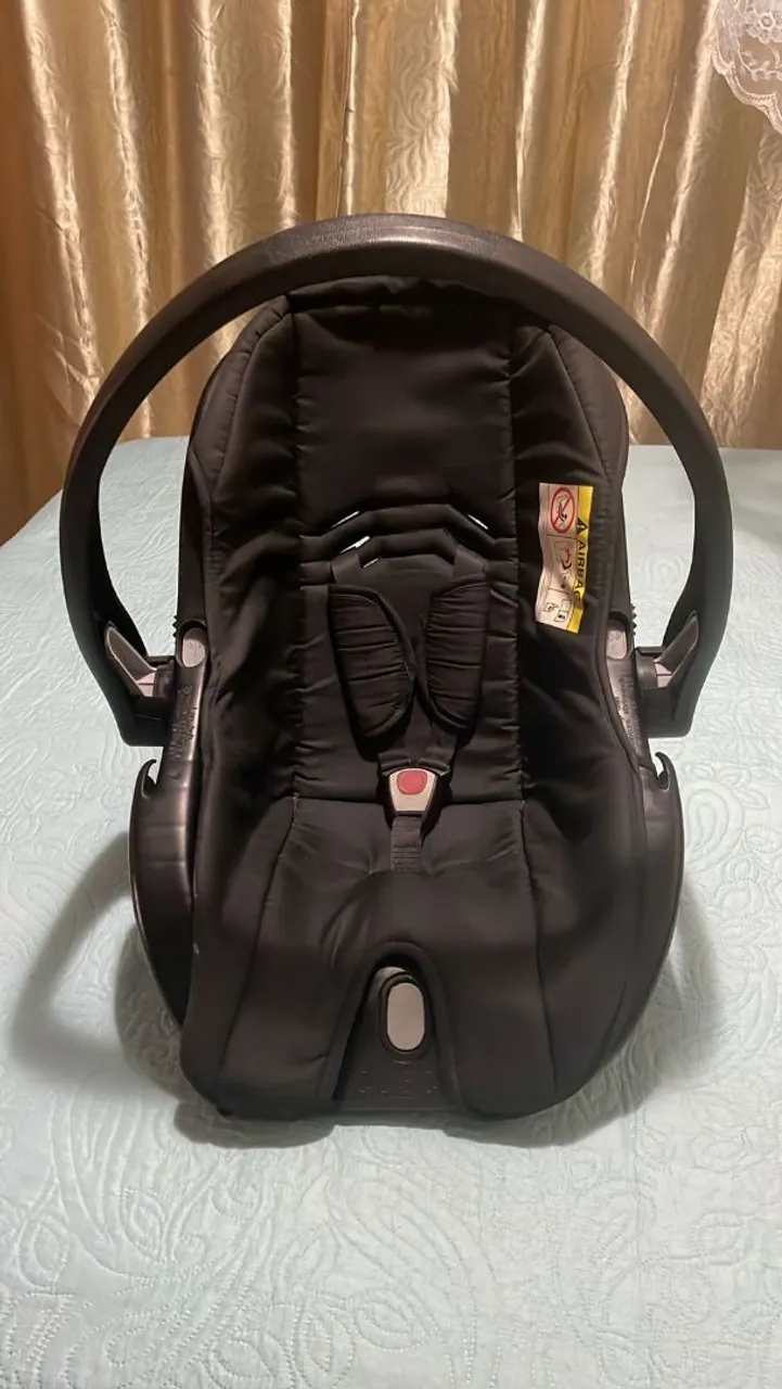 Bebê Conforto Preto - Segurança e Conforto para seu Bebê
