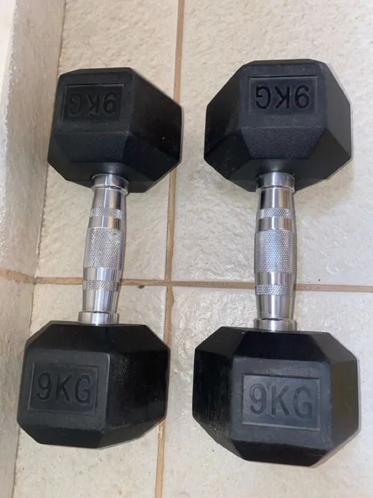 Halteres 9kg (par) Dumbell