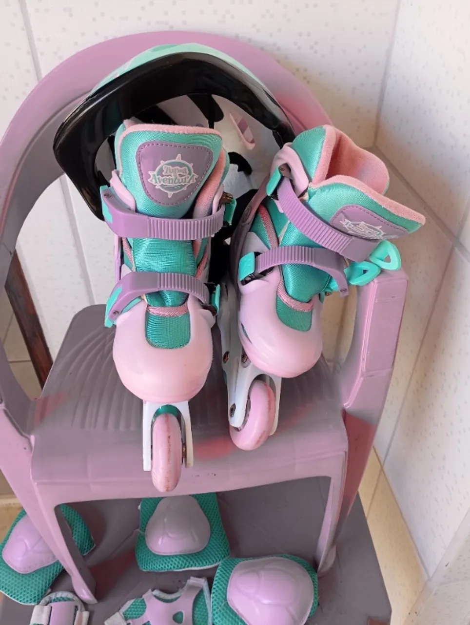 Patins feminino infantil