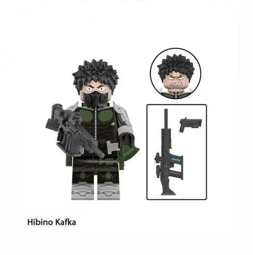 Kaiju N° 8 minifigure de coleção Kafka Hibino Shinomiya Kaju n 8