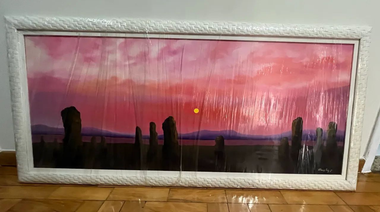 Quadro com pintura a oleo - Foto 2