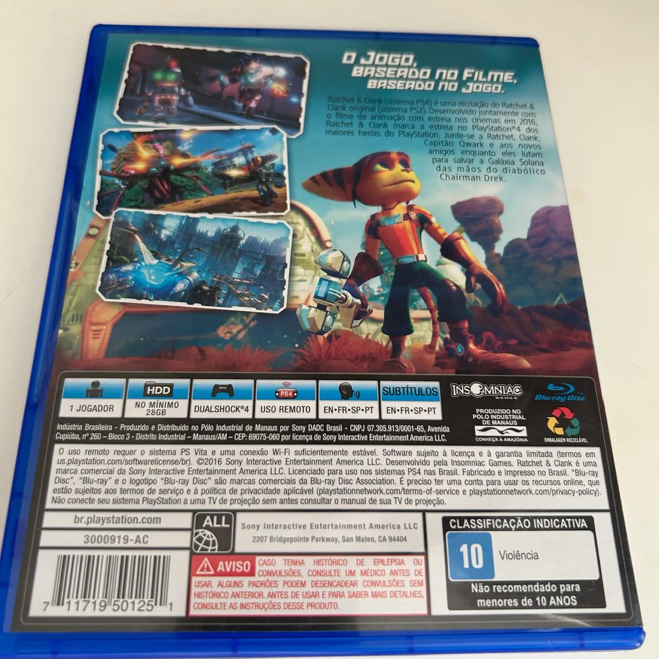 Jogo RATCHET E CLANK para ps4 e pode ser usado no ps5 - Foto 3