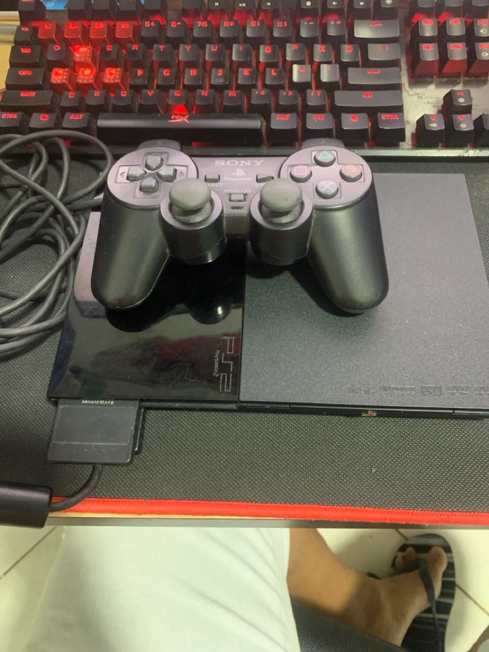 PS2 Completo com Controle
