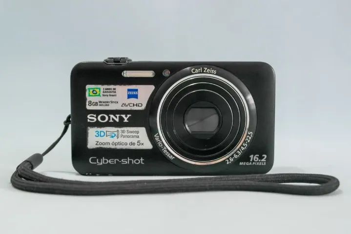 Camera Digital Sony Cybershot DSC-WX7 Preta - Câmeras e Filmadoras
