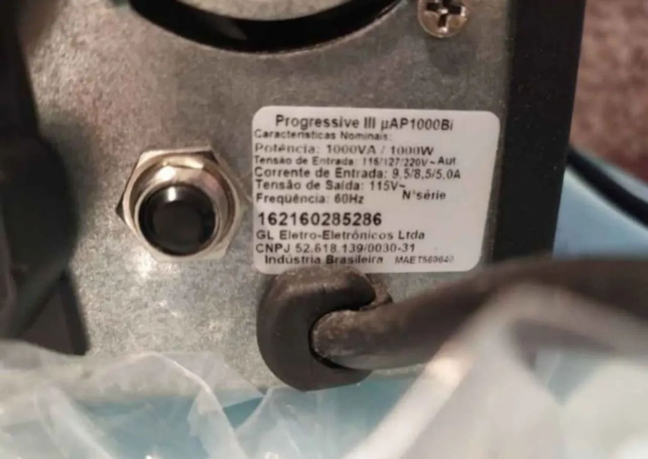 ESTABILIZADOR / NOBREAK SMS - 1000 VA / PROGRESSIVE III - BI-Wolts 16216.  - Foto 6