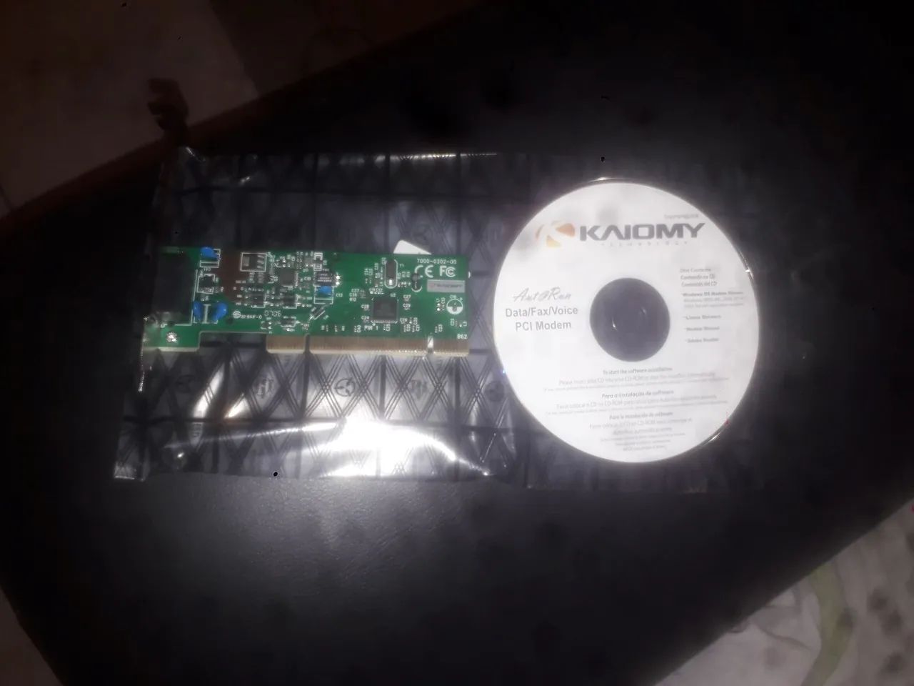 Placa fax modem 56k