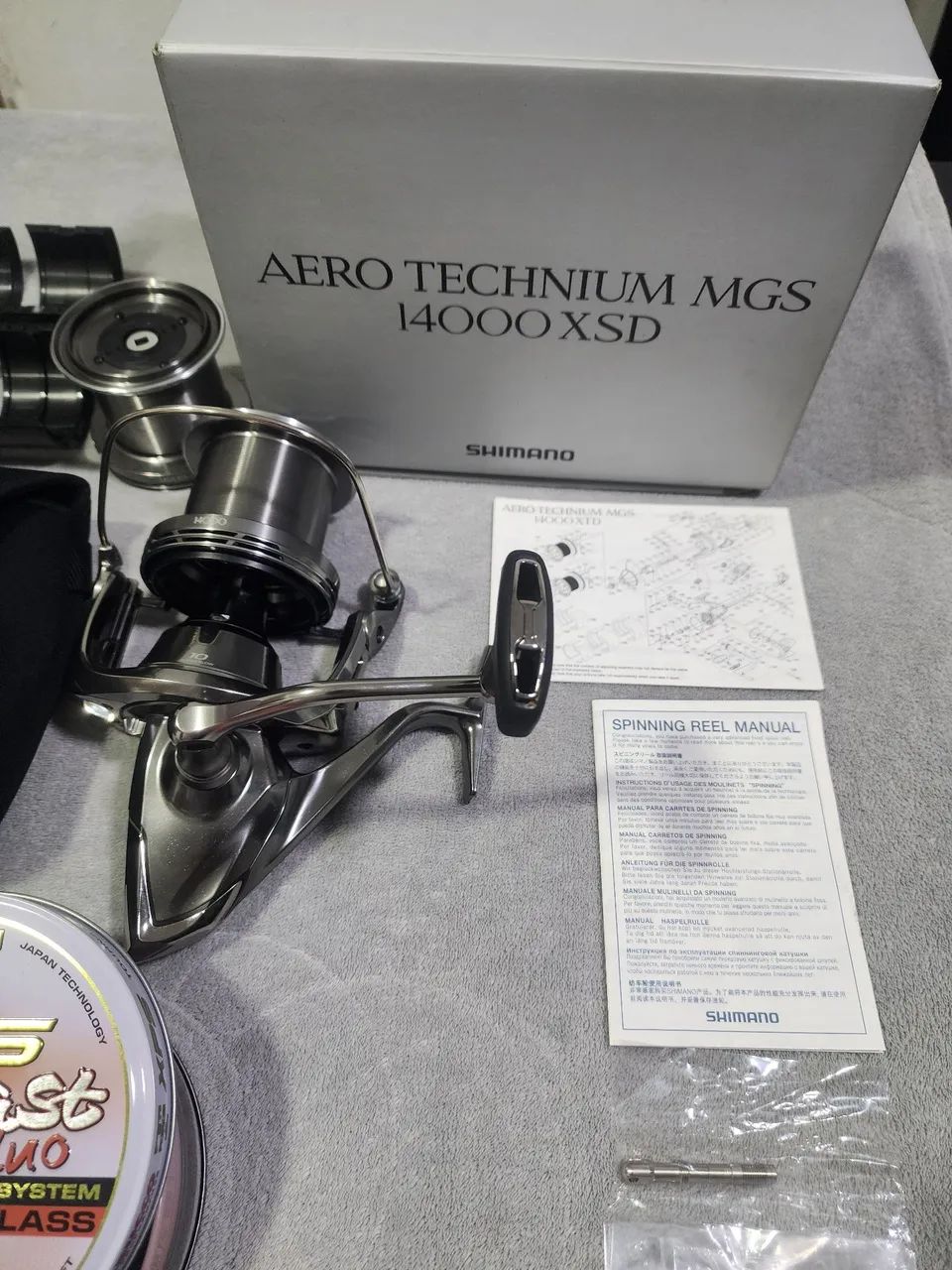 Molinete Shimano MGS - Foto 3