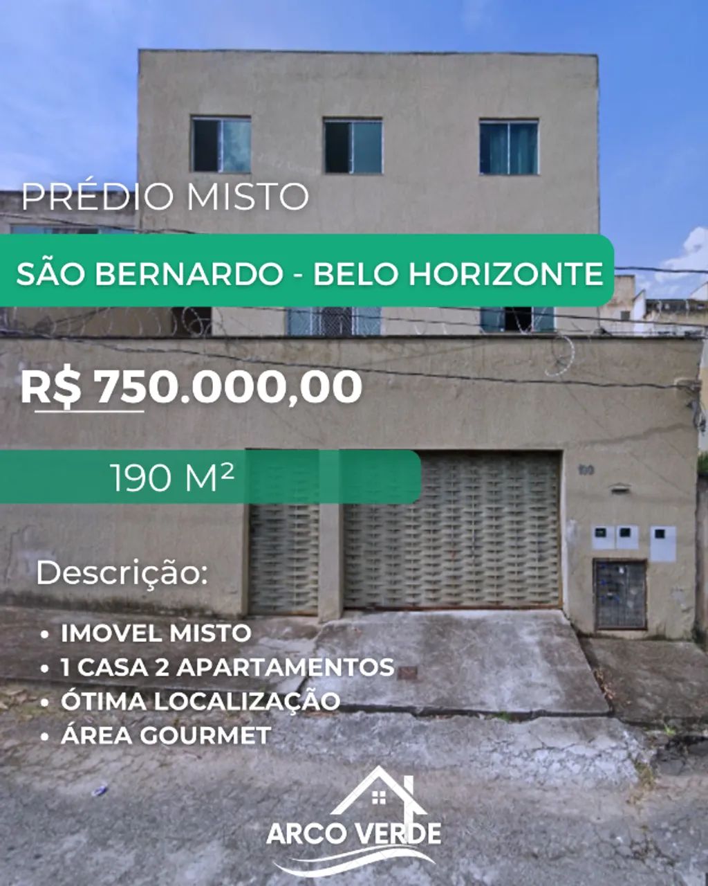 OPORTUNIDADE PARA INVESTIDORES CASA MULTIFAMILIAR
