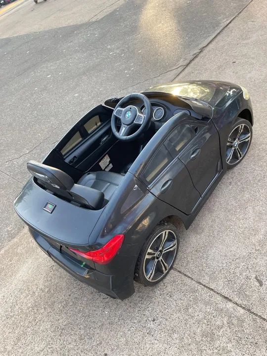 ? Vendo Carrinho Elétrico Infantil - BMW Preto! ? - Foto 2