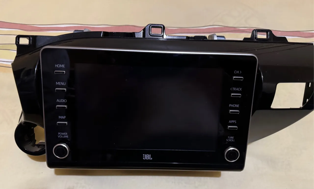 Tela multimídia original JBL Toyota Hilux SRX 2023/23