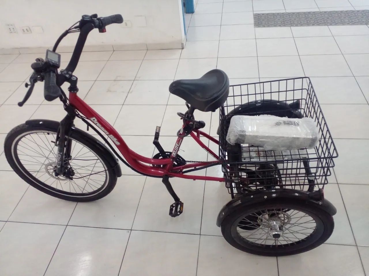 Elektra 500 Triciclos En Elektra Bicicleta Triciclo Elétrico 500w