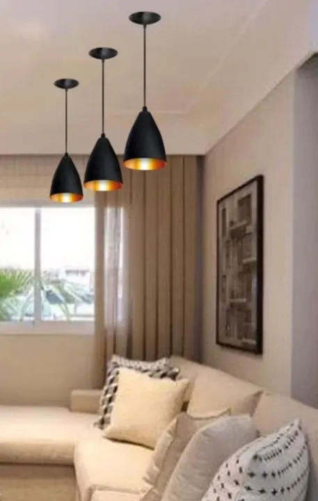 Kit de luminária pra deixar seu ambiente luxo.