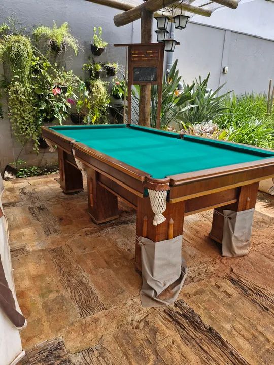 Mesa de Sinuca em Madeira Maciça - Foto 5