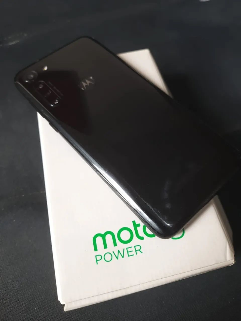 Vendo Moto G 8 Power c/ Caixa, carregador e NF - Foto 4