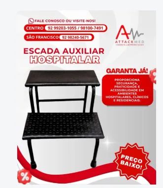 ESCADA AUXILIAR HOSPITALAR 