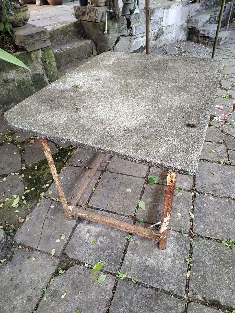 Mesa rústica para jardim - Foto 2