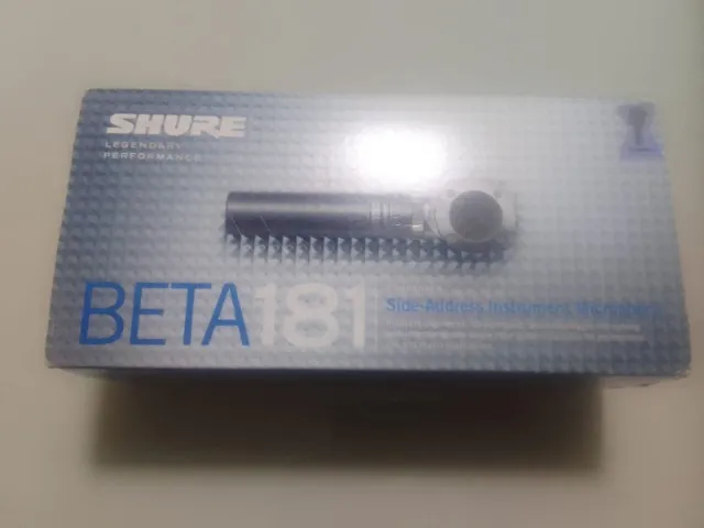 SHURE - BETA 181C original Microfone ultra compacto de captação lateral